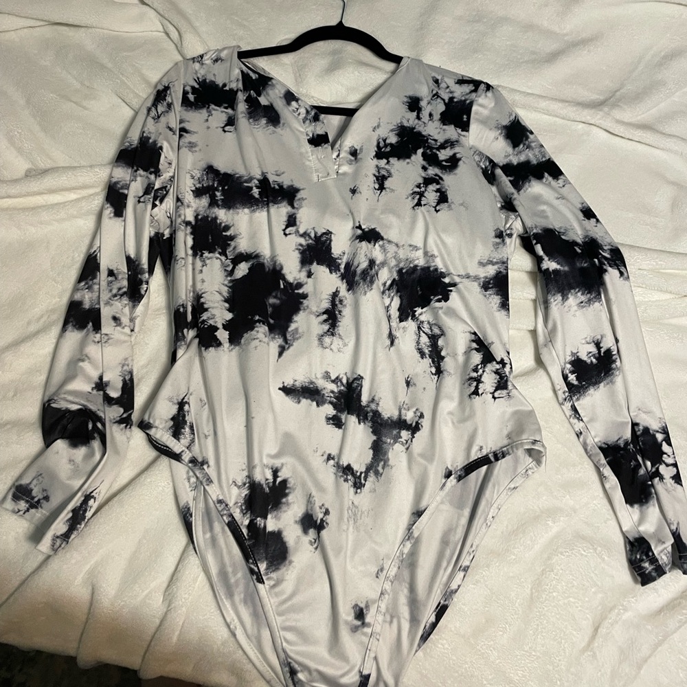 Tie-dye bodysuit